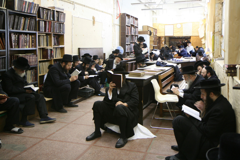 Orthodoxe joden bijeen om de verwoesting van de tempel te herdenken, foto uit 2007.