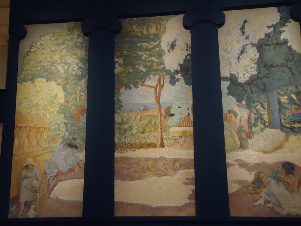 Het Middellandse Zee-triptiek van Bonnard hing in het trapportaal van verzamelaar Ivan Morozov.