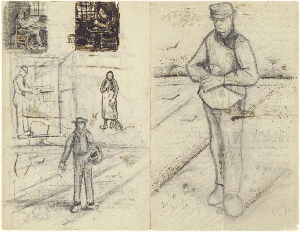 Brief Vincent van Gogh aan zijn broer Theo, Etten, midden september 1881, Van Gogh Museum (Vincent van Gogh Stichting)