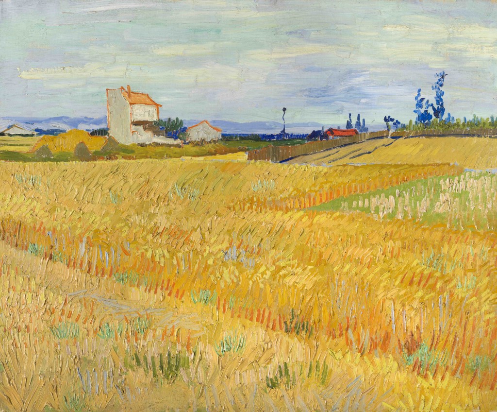 Vincent van Gogh, Korenveld, juni 1888, Olievrf op doek, 50 x 61 cm, c Stichting P. en N. de Boer. Amsterdam