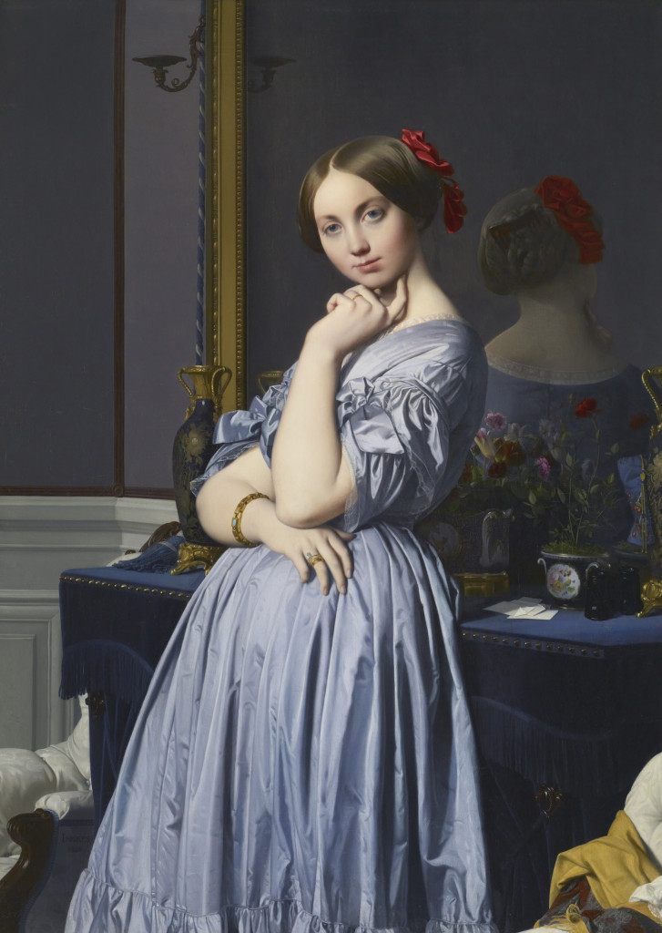 Jean-Auguste Dominique Ingres, Portrait of the Comtesse d'Haussonville, 1845, oil on canvas, 131.8 x 92.1 cm, The Frick Collection New York, photo: Michael Bodycomb
