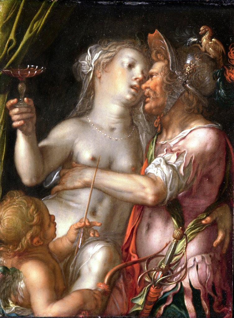 Mars, Venus en Cupido, Joachim Wtewael, ca. 1610, Stichting P. en N. de Boer, Amsterdam