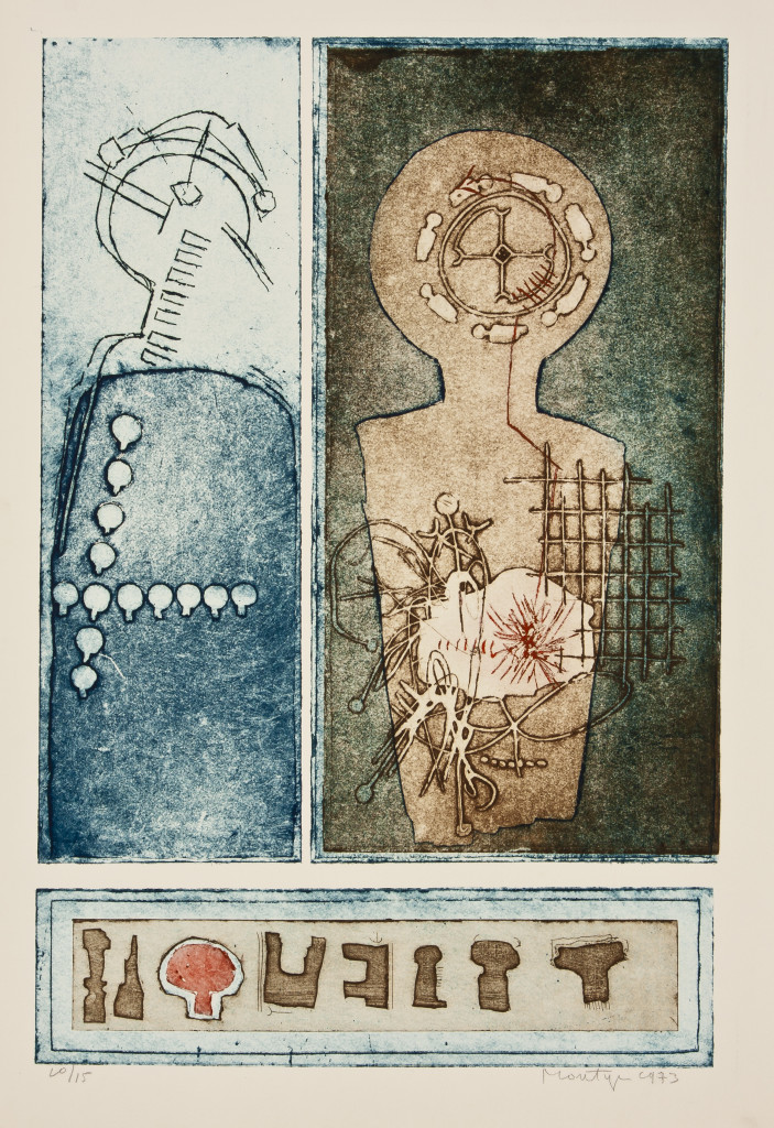 Jan Motyn, La sagesse du Dharma Dhatu, 1973, foto Kunsthal Rotterdam