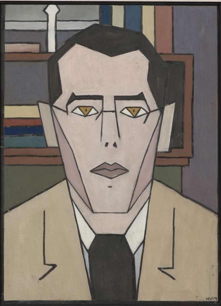 Hendrik Valk, Zelfportret 1919, Museum De Lakenhal, schenking Else Valk 2015