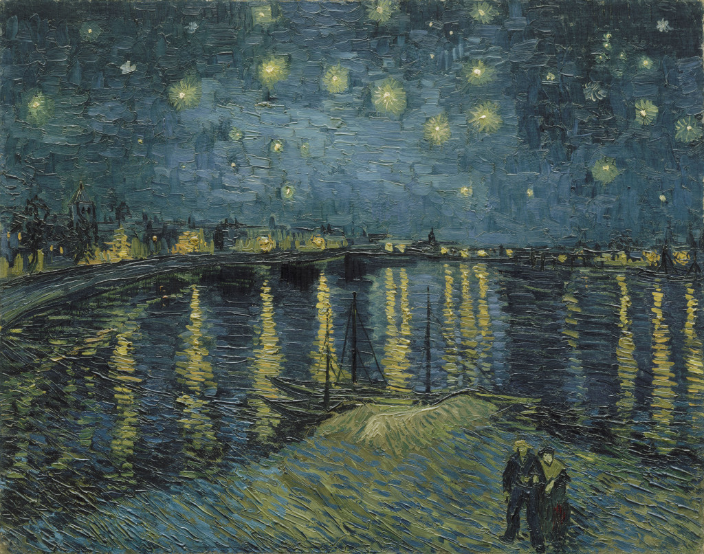 Vincent van Gogh, Sterrennacht boven de Rhône, 1888, Musée d'Orsay, Parijs, foto Vab Gogh Museum