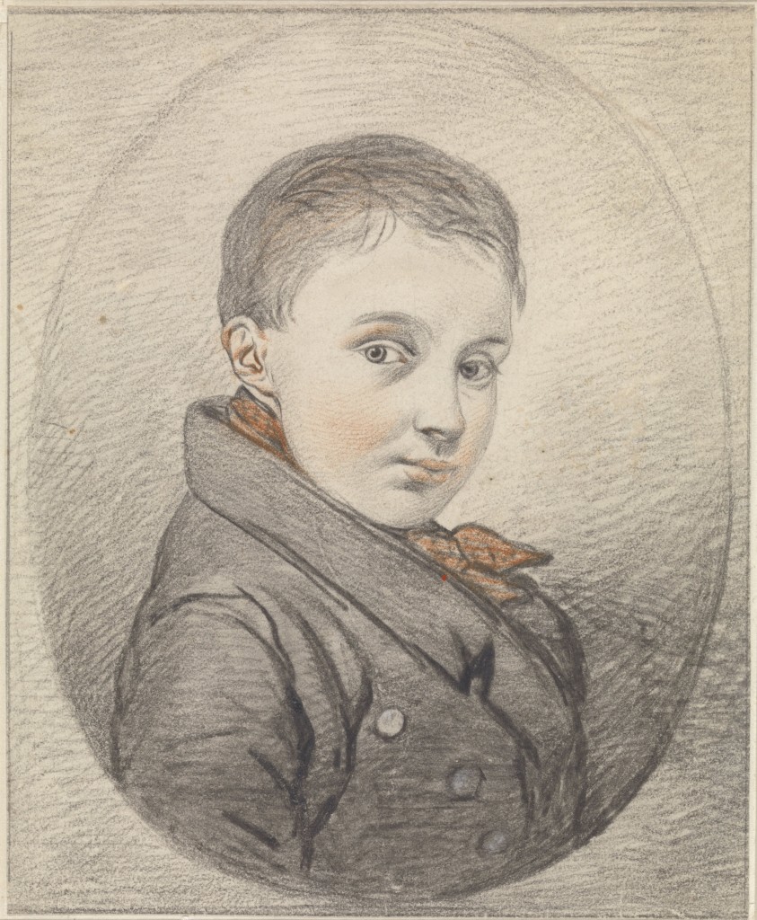 Zelfportret van Gijsbertus Craeyvanger, 1820, foto Rijksmuseum