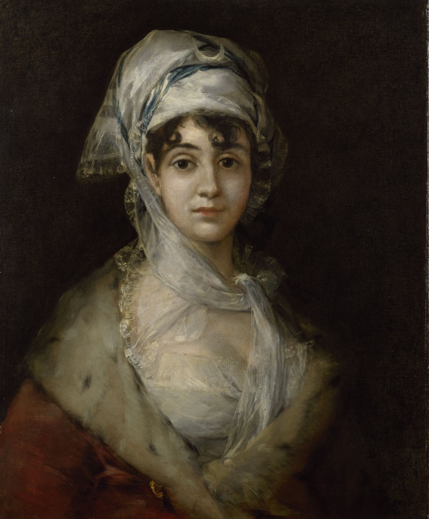 Goya, Portret van de actrice Anotina Zárate, ca. 1810-1811, c State Hermitage Museum, St. Petersburg