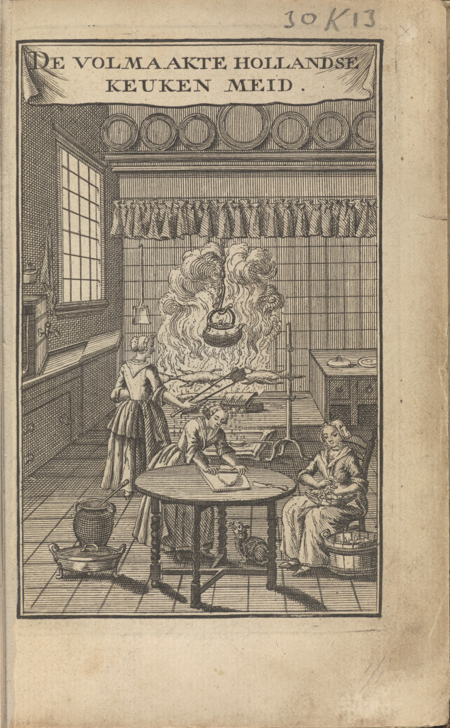 Latere druk van 'De Volmaakte Hollandsche Keuken-meid', Willem Claus van Laar (c. 1697 - 1769)