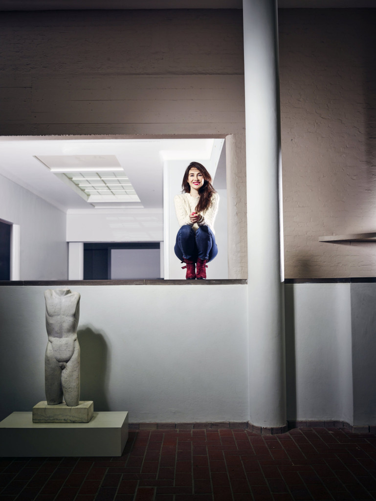 Nederland, Otterlo, 1 december 2015 Carice van Houten in het Kroller Muller museum Alle rechten voorbehouden/ All Rights reserved foto: Merlijn Doomernik