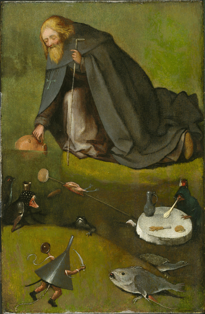 Jheronimus Bosch, De verzoeking van de heilige Antonius (fragment), 1500-10, Kansas City, Missouri The Nelson-Atkins Museum of Art, credits foto Rik Klein Gotink en beeldverwerking Robert G. Erdmann voor het BRandC-project