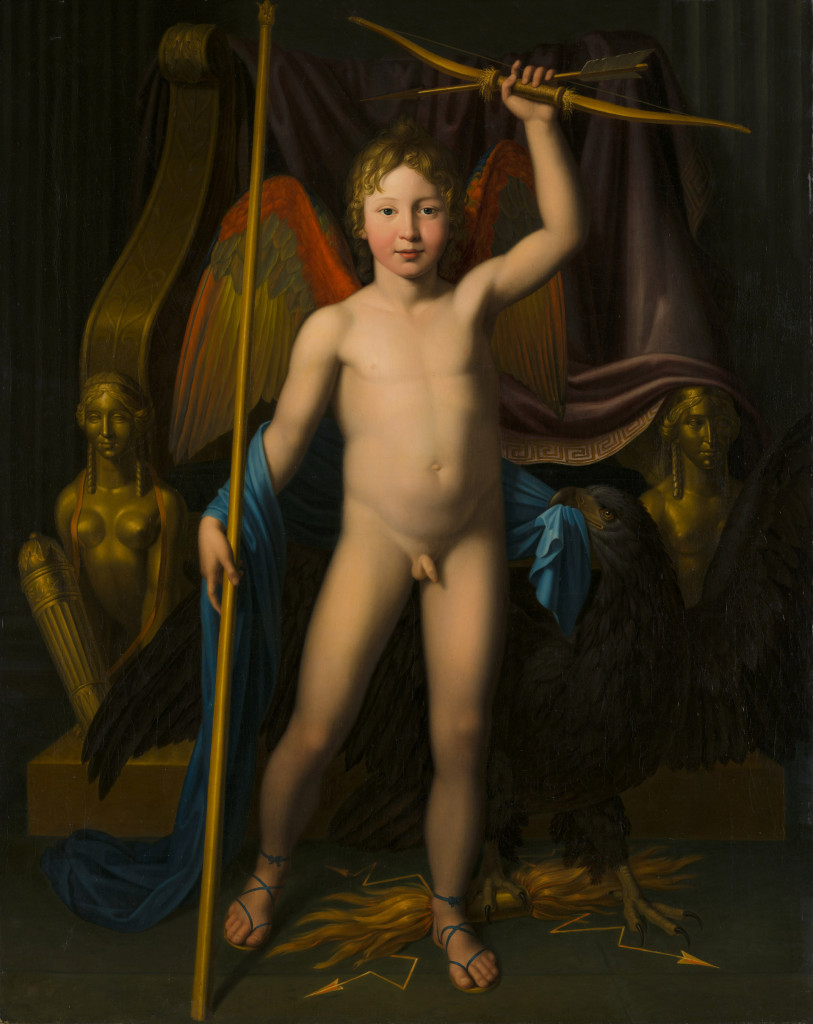 Friedrich Bury (1763-1823), Zegevierende amor, voor 1810, Mauritshuis, Den Haag, geschenk prinses Wilhelmina van Pruisen,echtgenote Willem I