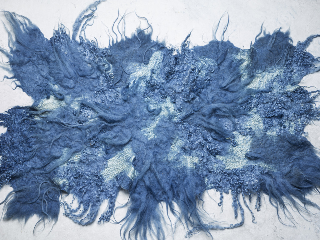 Werk Claudy Jongstra, foto Marcel van der Vlugt