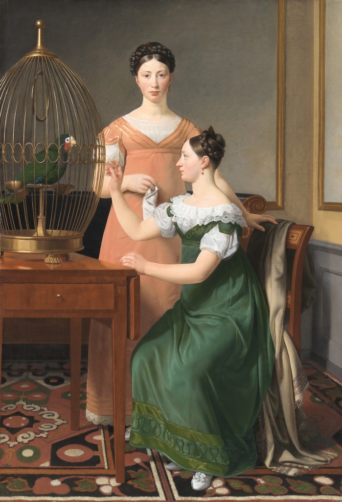 C.W. Eckersberg, Bella en Hanna, de oudste dochters van Mendel Levin Nathanson, 1820, c Statens Museum for Kunst, Kopenhagen