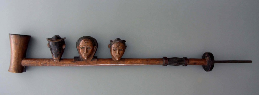 Amsterdam Pipe Museum, Ovimbundu-pijp, Angola, foto museum
