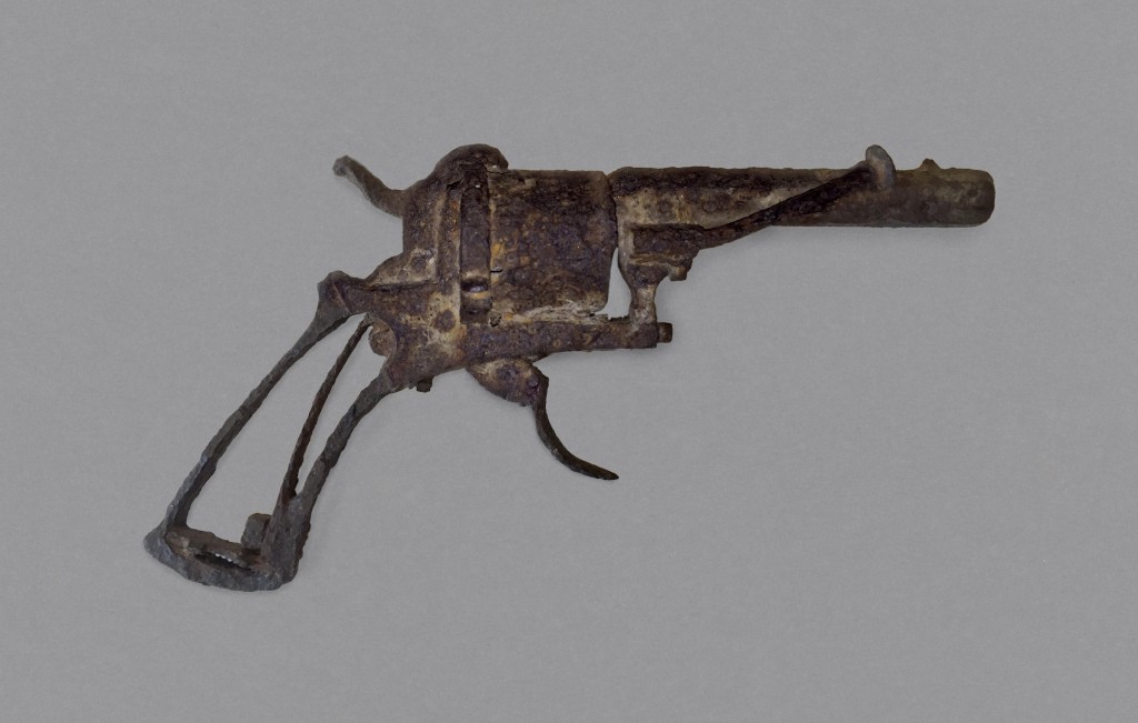 Revolver, type 'Lefaucheux à broche, 7 mm, 1865-1873, particuliere collectie