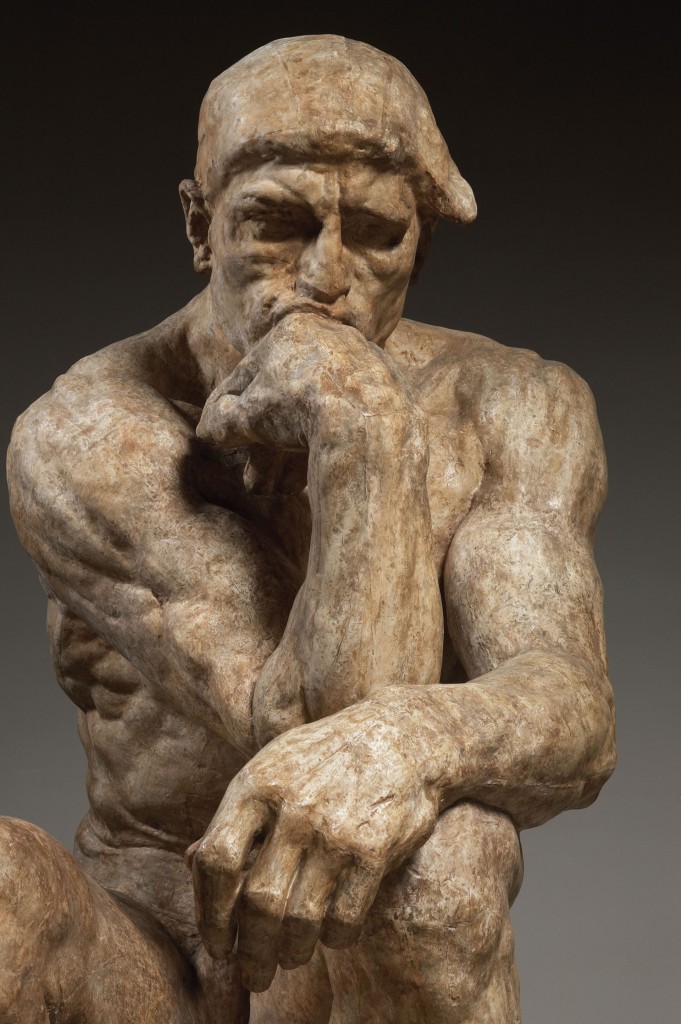 Auguste Rodin, De Denker, grote versie, 1903, Parijs, Musée Rodin, c Musée Rodin, foto Christian Baraja