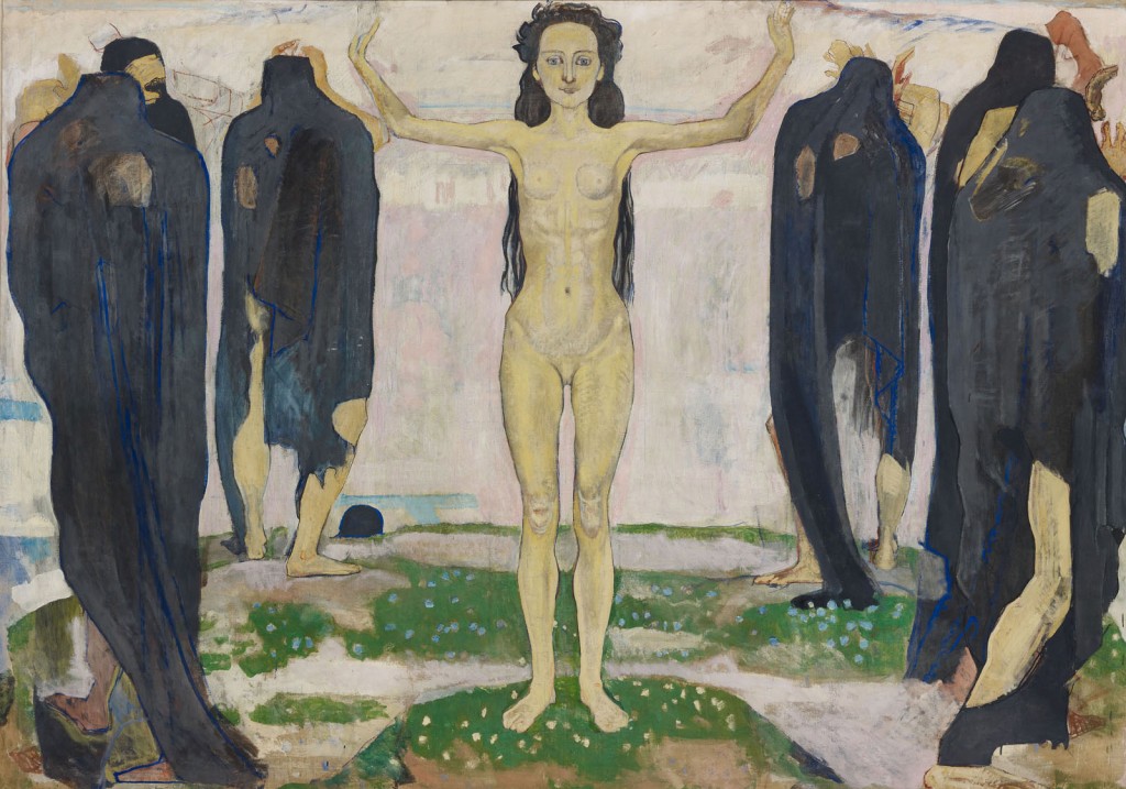Ferdinand Hodler Die Wahrheit, 1. Fassung, 1902 Öl auf Leinwand H: 196 B: 273