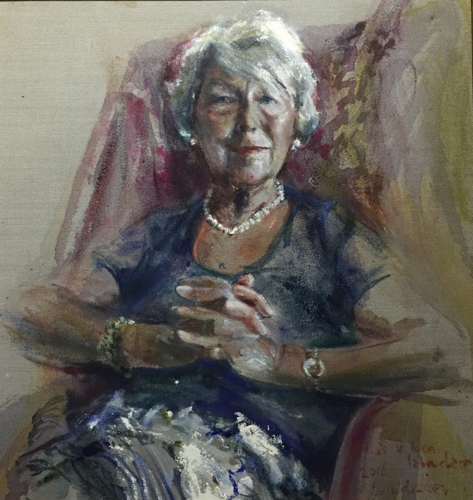 San Drukker, mevrouw mr M. van Loon-Labouchere, 2016, Museum Van Loon