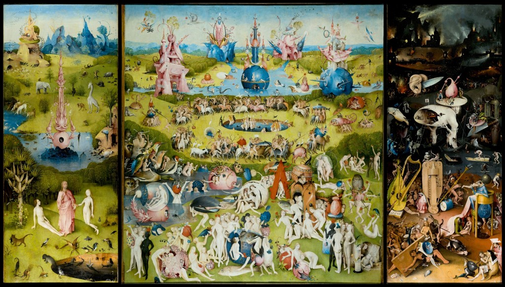 Jheronimus Bosch, Tuin der Lusten, collectie Prado, Madrid