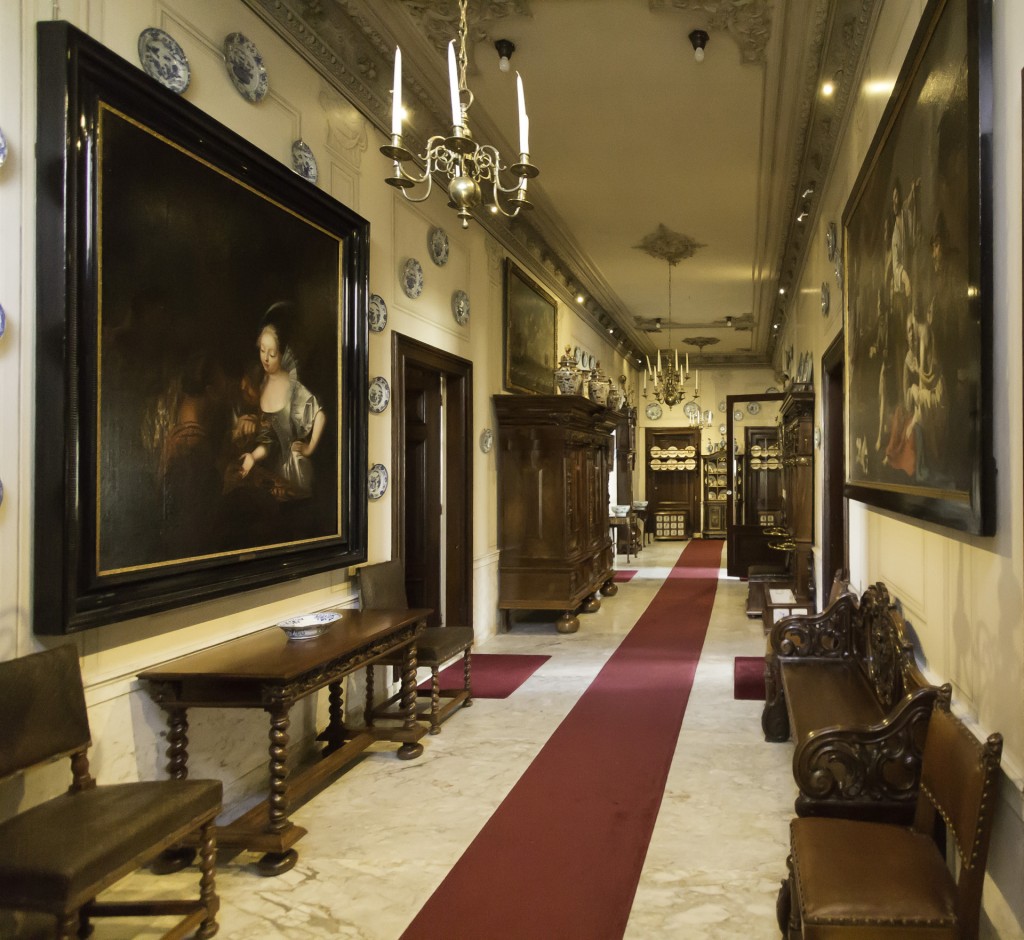 De gang, foto Museum Bisdom van Vliet