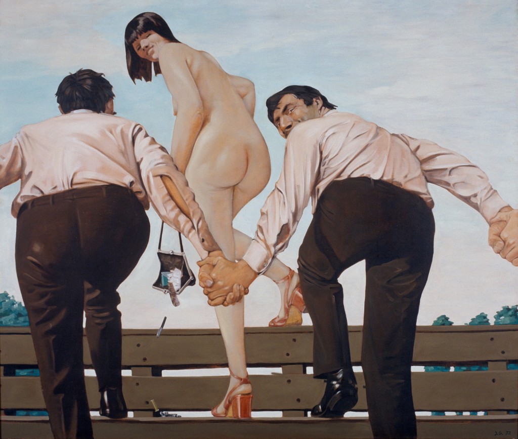 Johannes Grützke, Darstellung der Freiheit, 1972, particulier bezit, foto Museum MORE