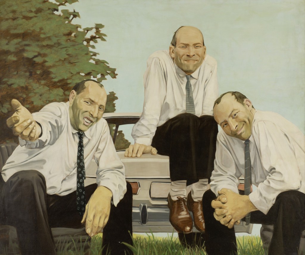 Johannes Grützke, Komm setz dich zu uns, 1970, foto Museum MORE