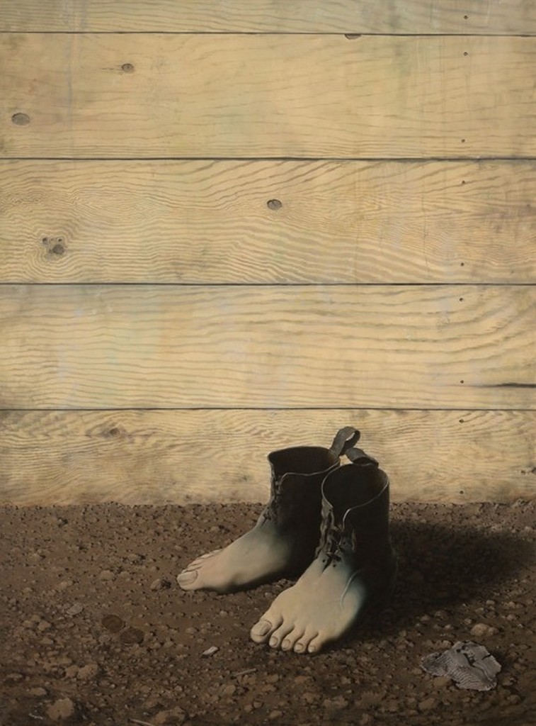 René Magritte, Le modèle rouge III, 1937, Museum Boijmans Van Beuningen, eigen foto