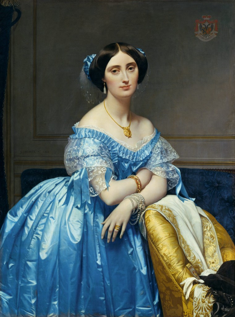 Jean Auguste Dominique Ingres, Portrait of the Princesse de Broglie, 1853, collectie Metropolitan Museum of Art