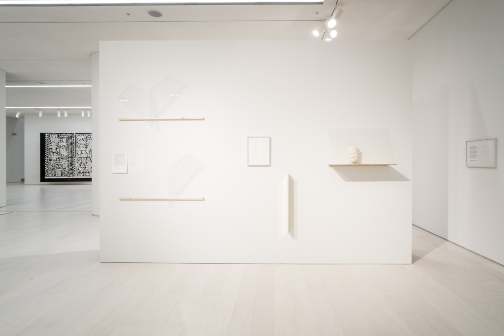 Yael Davids, A Reading That Loves - A Physical Act, 2017, various materials, installation view, EMST, National Museum of Contemporary Art, Documenta 14, photo Mathias Völzke