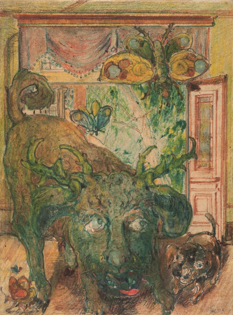 Franz Karl Bühler (pseudoniem Pohl), 'Geval 224 (zonder titel (1909-1916) Foto Outsider Art Museum