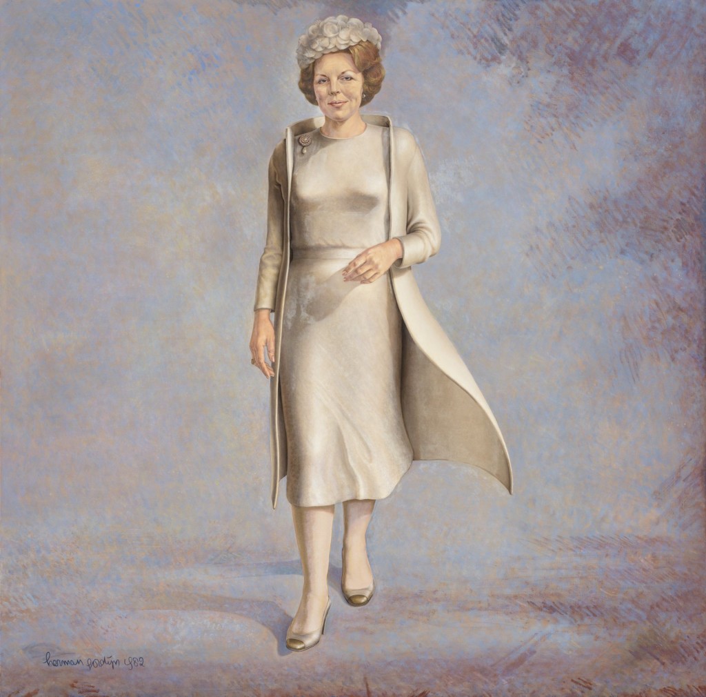 Herman Gordijn, Koningin Beatrix, 1982, bruikleen Rijksdienst voor het Cultureel Ergoed