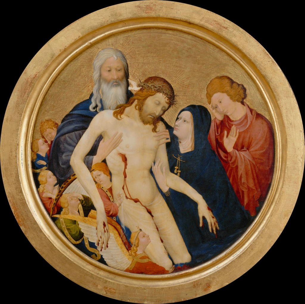 La Grande Pietà ronde, Johan Maelwael (c.1370 - 1415), ca. 1400, c Musée du Louvre, Erich Lessing