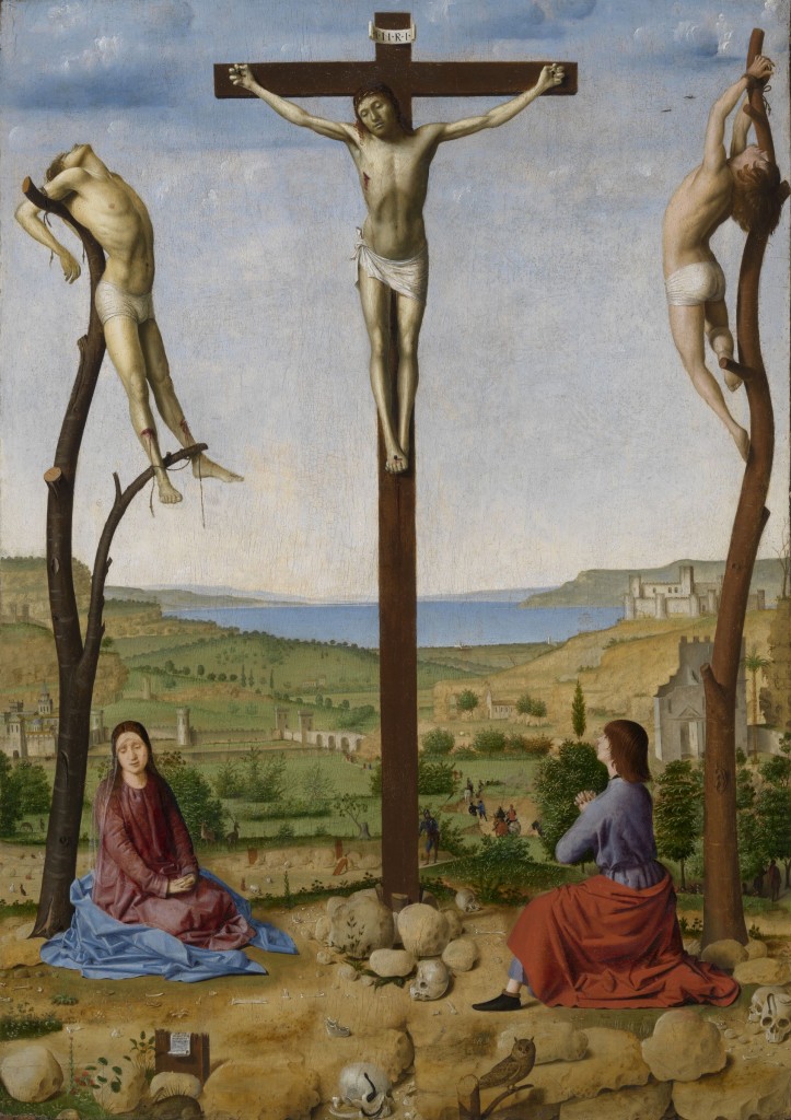 Antonello da Messina, De kruisiging van Christis, 1475, Koninklijk Museum voor Schone Kunsten, Antwerpen c www.lukasweb.be