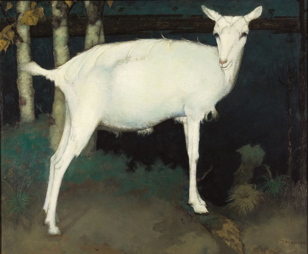 Jan Mankes, Jonge witte geit, 1914, Museum Arnhem
