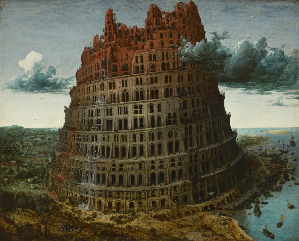 Piieter Bruegel, De toren van Babel', circa 1568, Museum Boijmans Van Beuningen