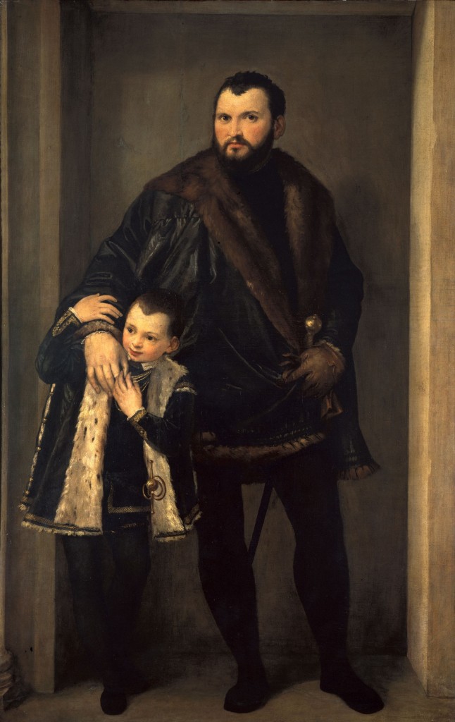 Paolo Veronese, Graaf Iseppo da Porto, ca, 1552, olieverf op doek, 207 x 137 cm. Florence, Galleria degli Uffizi