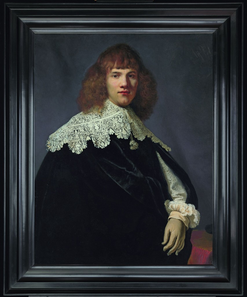 Rembrandt van Rijn (1606-1669), Portret van een jonge man (olieverf op doek, 94,5 x 73,5 cm), foto: René Gerritsen