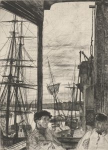 Rotherhithe 1860 Ets op papier Joan M. Winchell Collection